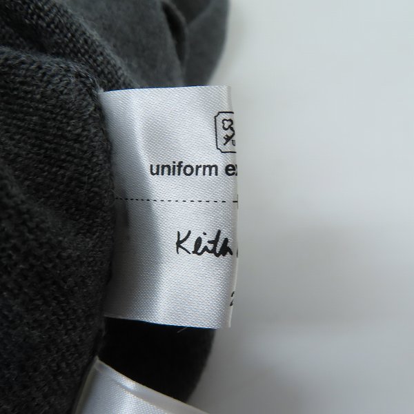 実際に弊社で買取させて頂いたuniform experiment×KEITH HARING/ユニフォームエクスペリメント×キースへリング カーディガン UE-112069/2の画像 2枚目