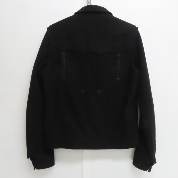 実際に弊社で買取させて頂いたNUMBER(N)INE/ナンバーナイン メルトン ジャケット F07-NJ023A/2の画像 1枚目