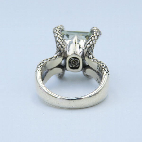 実際に弊社で買取させて頂いた【ギャラ付き】Bloody Mary/ブラッディマリー 2010 Xmas TRANSGRESSION スネークモチーフ w/グリーンアメジスト 21号の画像 4枚目