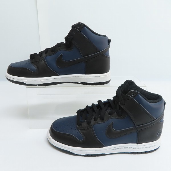 実際に弊社で買取させて頂いたNIKE×FRAGMENT DESIGN/ナイキ×フラグメントデザイン DUNK HI/F ダンク DJ0383-400/24の画像 3枚目