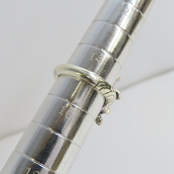 実際に弊社で買取させて頂いた【ギャラ付き】Bloody mary/ブラッディマリー 雨の日限定 レンテ リング w/グリーントルマリン/ブルートパーズ 15号の画像 7枚目