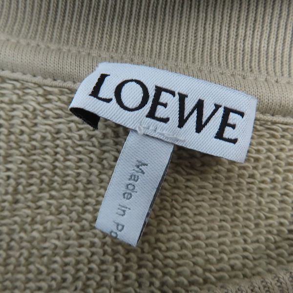 実際に弊社で買取させて頂いた【JPタグ】LOEWE/ロエベ 22SS PHOTOCOPY ANAGRAM SWEATSHIRT アナグラムスウェット H526Y24X11/XSの画像 2枚目