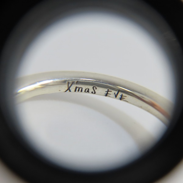 実際に弊社で買取させて頂いたBloody Mary/ブラッディマリー Xmas/クリスマス限定 Eve クロス モチーフ リング 11号の画像 7枚目