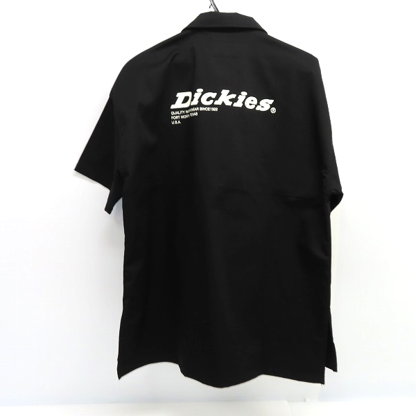 実際に弊社で買取させて頂いたDickies/ディッキーズ ワークシャツ/ブラック/DK008054/Lの画像 1枚目