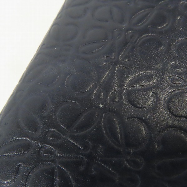 実際に弊社で買取させて頂いたLOEWE/ロエベ アナグラム総柄 レザー6連キーケースの画像 8枚目