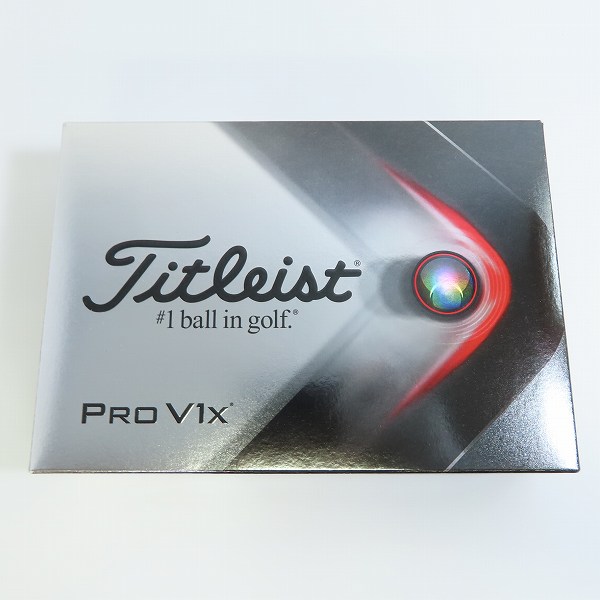 実際に弊社で買取させて頂いた(3)【未使用/オウンネーム】Titleist/タイトリスト PRO V1x ゴルフボール 1ダースの画像 3枚目