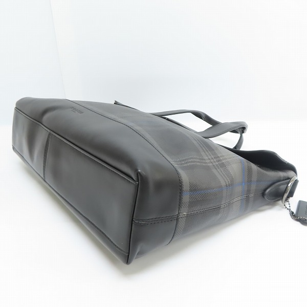 実際に弊社で買取させて頂いたCOACH/コーチ チェック柄 2way ビジネスバッグ/ショルダーバッグの画像 2枚目