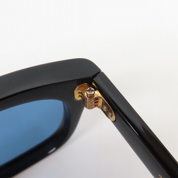 実際に弊社で買取させて頂いたCALEE/キャリー REAL DUDES フルリム サングラス 黒の画像 7枚目