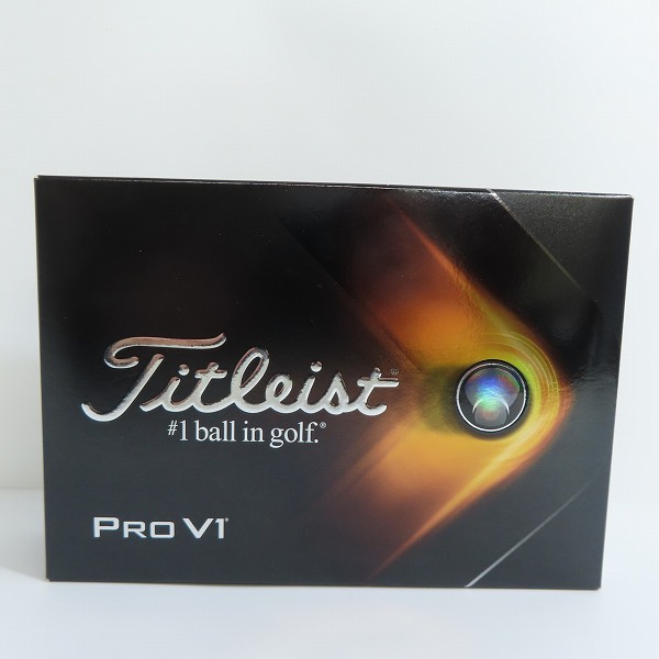 実際に弊社で買取させて頂いた(1)【未使用/オウンネーム】Titleist/タイトリスト PRO V1 ゴルフボール 1ダースの画像 3枚目