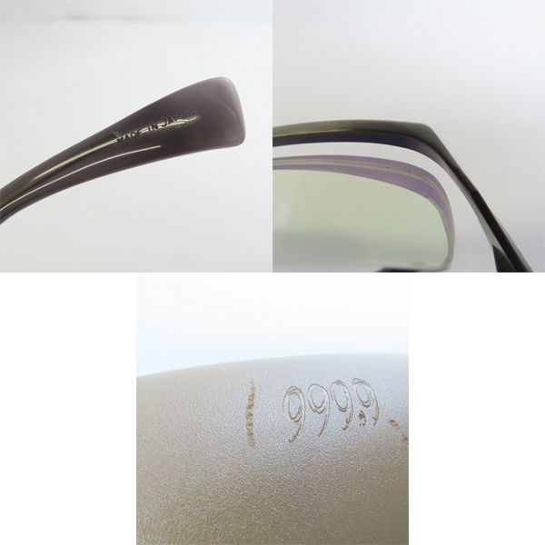 実際に弊社で買取させて頂いた999.9/フォーナインズ チタンフレーム 度入り眼鏡 シルバー S-91Tの画像 8枚目