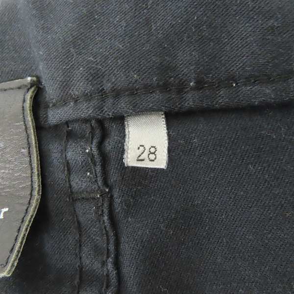 実際に弊社で買取させて頂いた【JPタグ】Dior HOMME/ディオールオム スキニーパンツ ストレッチ 9E3111731114/28の画像 4枚目