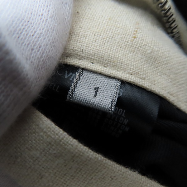 実際に弊社で買取させて頂いたThe Viridi-anne/ザ ヴィリジアン 16AW ハイネック メルトンコート VI-2400-06/1の画像 4枚目