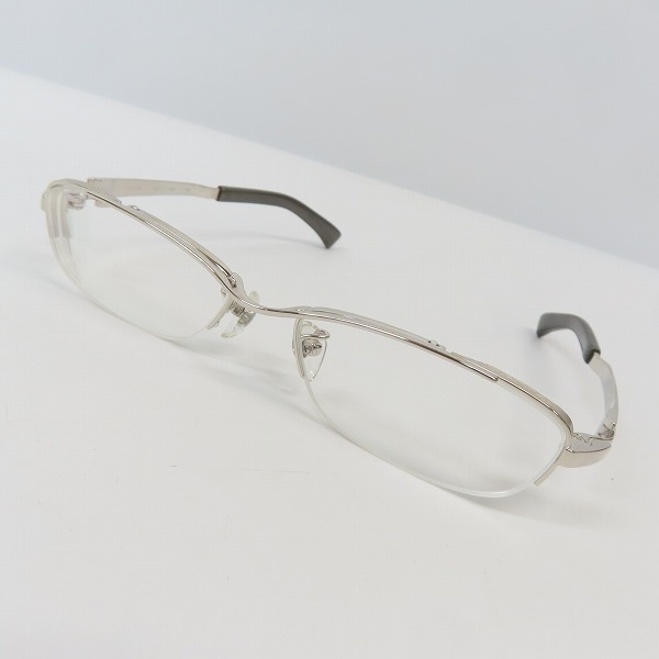 実際に弊社で買取させて頂いた9999/フォーナインズ Titanium/チタン 度入り 眼鏡 メガネフレーム S-100T 142