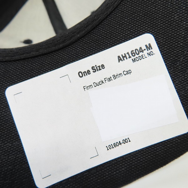 実際に弊社で買取させて頂いた(7)Carhartt/カーハート Firm Duck Flat Brim Cap ファームダック フラットブリム キャップ AH1604-M の画像 7枚目