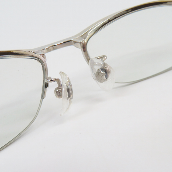 実際に弊社で買取させて頂いた999.9/フォーナインズ チタンフレーム 度入り眼鏡 S-111Tの画像 4枚目