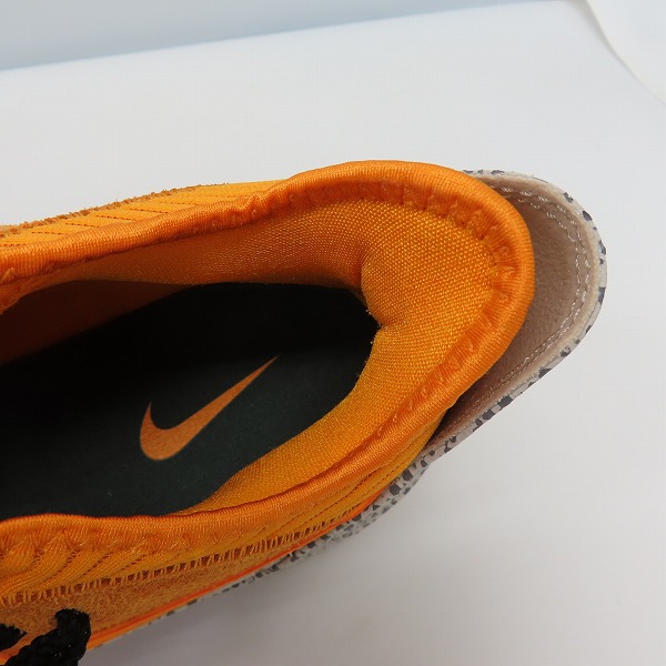 実際に弊社で買取させて頂いた【未使用】NIKE/ナイキ LEBRON 16 LOW AC ORANGE/GREY ATMOS SAFARI レブロン16 ロー サファリ CD9471-800/28.5の画像 4枚目