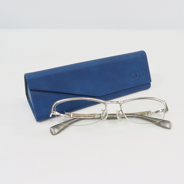 実際に弊社で買取させて頂いた999.9/フォーナインズ チタンフレーム 度入り眼鏡 S-111Tの画像 9枚目