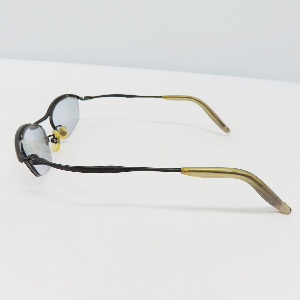 実際に弊社で買取させて頂いた999.9/フォーナインズ 度入り 眼鏡 メガネフレーム アイウェア  ハーフリム S-207Tの画像 2枚目