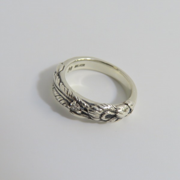 実際に弊社で買取させて頂いたBloody Mary/ブラッディマリー マグノリア リング w/ダイヤモンド 15号