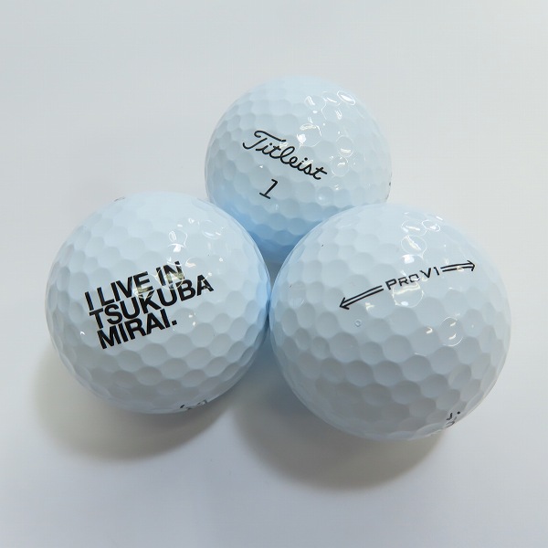 実際に弊社で買取させて頂いた(1)【未使用/オウンネーム】Titleist/タイトリスト PRO V1 ゴルフボール 1ダースの画像 2枚目