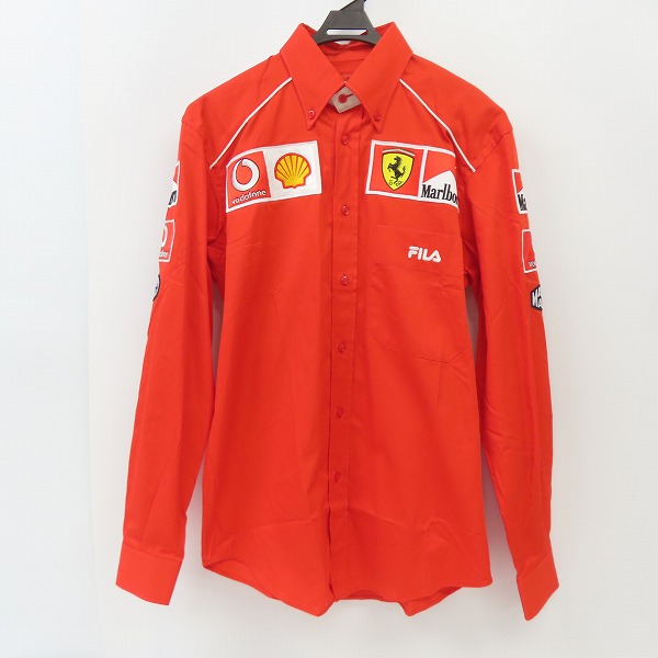 実際に弊社で買取させて頂いたFILA/フィラ フェラーリ ピットシャツ/S
