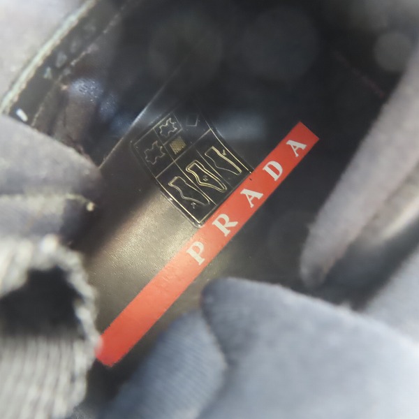 実際に弊社で買取させて頂いた【観賞用】PRADA/プラダ トレッキング シューズ ビブラムソール/7.5の画像 6枚目