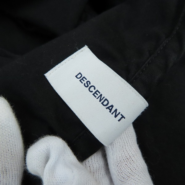 実際に弊社で買取させて頂いたDESCENDANT/ディセンダント 20SS REMNANTS MOLESKIN LS SHIRT/レムナント モールスキン シャツ 2の画像 5枚目