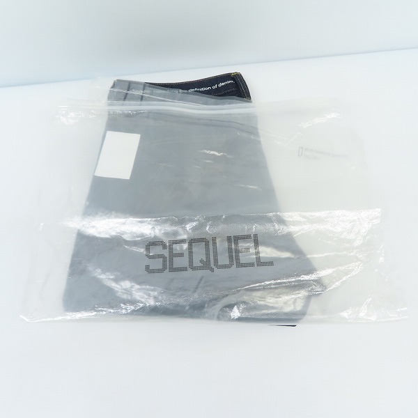 実際に弊社で買取させて頂いたFRAGMENT DESIGN ×SEQUELフラグメントデザイン×シークエル デニムパンツ ウォッシュ加工 インディゴ/Sの画像 9枚目