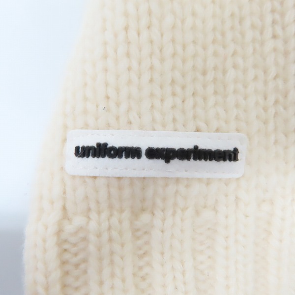 実際に弊社で買取させて頂いたuniform experiment/ユニフォームエクスペリメント ニット セーター UE-145096/2の画像 6枚目