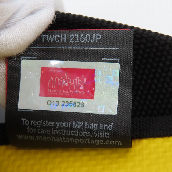 実際に弊社で買取させて頂いたManhattan Portage/マンハッタンポーテージ メッセンジャーバッグ TWCH 2160JPの画像 5枚目