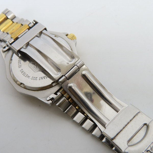実際に弊社で買取させて頂いたTAG Heuer/タグホイヤー プロフェッショナル200M 腕時計 935.413【動作未確認】の画像 4枚目