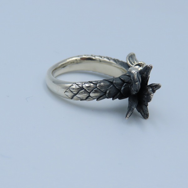 実際に弊社で買取させて頂いた【ギャラ付】Bloody Mary/ブラッディマリー Moon Wraith /ムーンレイス リング 13号の画像 3枚目