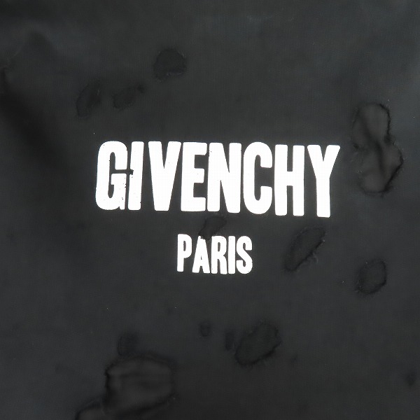 実際に弊社で買取させて頂いたGIVENCHY/ジバンシィ17AWデストロイ加工スウェットトレーナー BM70393Y0S/Lの画像 5枚目