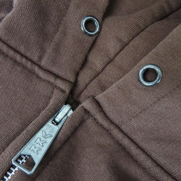 実際に弊社で買取させて頂いたCarhartt/カーハート ロゴ刺繍 ジップアップ パーカーの画像 4枚目