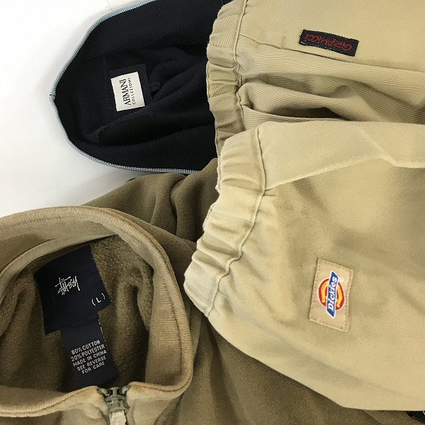 実際に弊社で買取させて頂いた【おまとめ品】ステューシー/アルマーニコレクション/ディッキーズ✕グラミチ 等 スカート/カーディガン/ジャケット他の画像 1枚目
