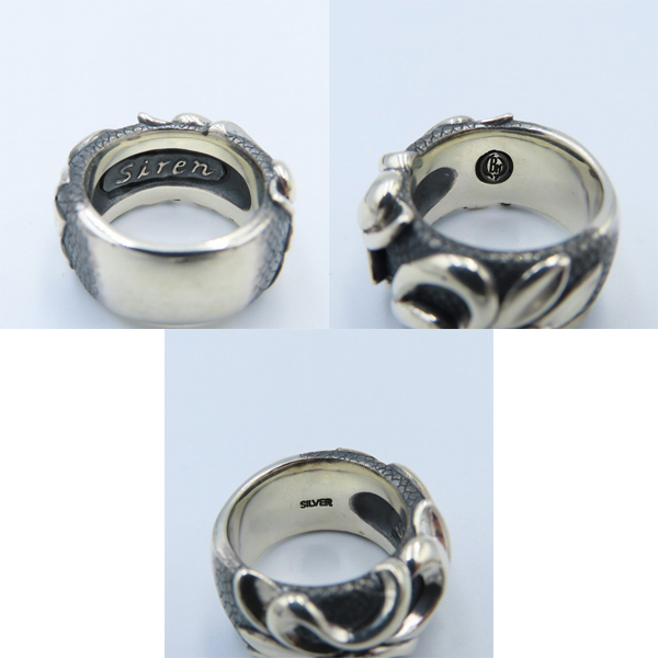 実際に弊社で買取させて頂いた【ギャラ付き】Bloody Mary ブラッディマリー Neptune/ネプチューン L リング 13号の画像 6枚目