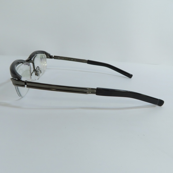 実際に弊社で買取させて頂いた999.9/フォーナインズ ハーフリム 度入り メガネフレーム/アイウェア M-24の画像 2枚目