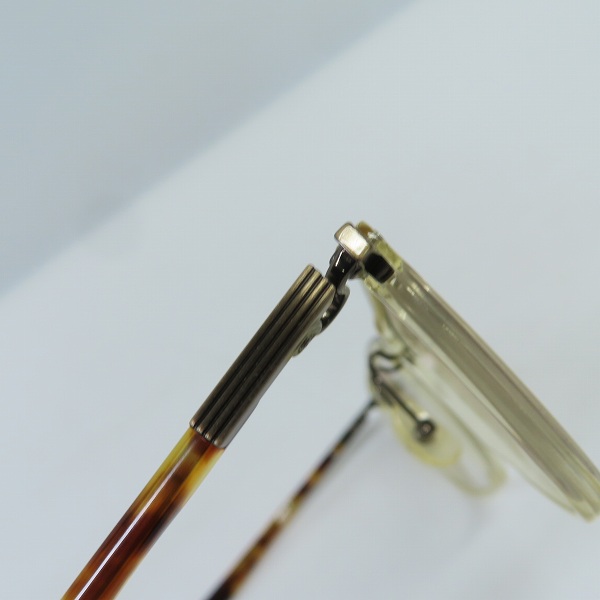 実際に弊社で買取させて頂いた999.9/フォーナインズ フルリム メガネフレーム アイウェア M-100の画像 8枚目