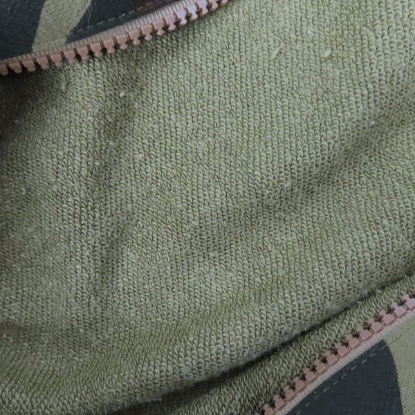 実際に弊社で買取させて頂いたHYDROGEN/ハイドロゲン カモフラ柄 ジップアップパーカー/XLの画像 7枚目