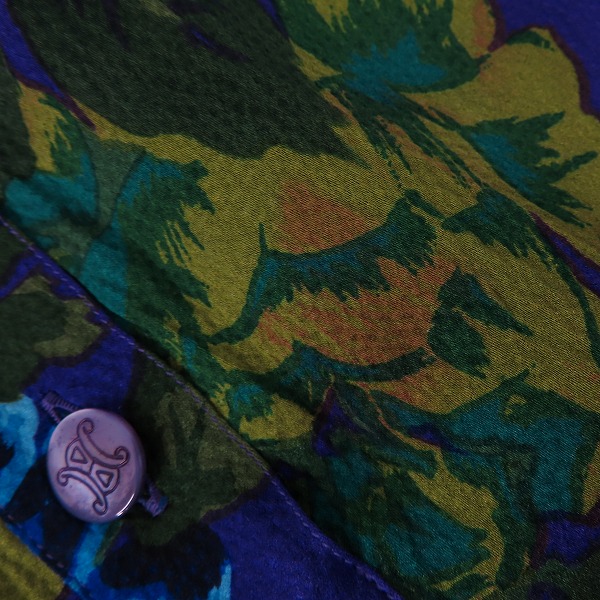 実際に弊社で買取させて頂いたCELINE/セリーヌ シルク ヴィンテージ ワンピース/38の画像 4枚目