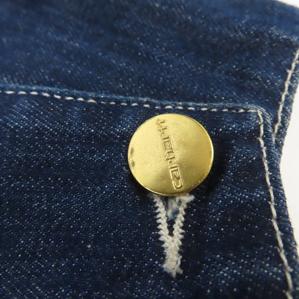 実際に弊社で買取させて頂いたCARHARTT WIP/カーハート MICHIGAN CHORE COAT/デニム カバーオールジャケット/Mの画像 8枚目