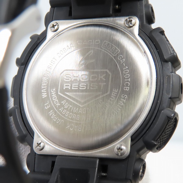 実際に弊社で買取させて頂いたG-SHOCK/G-ショック SAKURASTORM SERIES ウォッチ/腕時計 GA-100TCB-1AJRの画像 3枚目