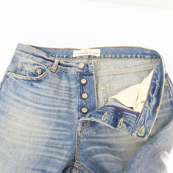 実際に弊社で買取させて頂いたGOLDEN GOOSE DELUXE BRAND/ゴールデングースデラックスブランド ストレートデニムパンツ/31の画像 2枚目