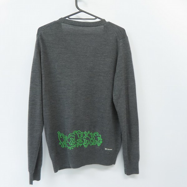 実際に弊社で買取させて頂いたuniform experiment×KEITH HARING/ユニフォームエクスペリメント×キースへリング カーディガン UE-112069/2の画像 1枚目