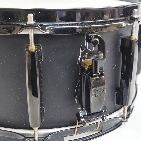 実際に弊社で買取させて頂いた★Pearl/パール JJ1365 Joey Jordison Signature/ジョーイ・ジョーディソンシグネチャー スネアドラム 13x6.5インチの画像 5枚目