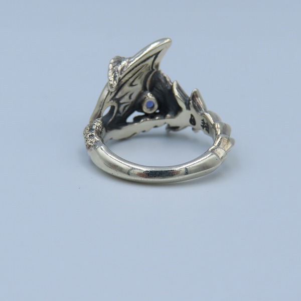 実際に弊社で買取させて頂いた【ギャラ付き】Bloody Mary/ブラッディマリー 雨の日限定 ミステル ニンフ リング w/アイオライト 13号の画像 4枚目