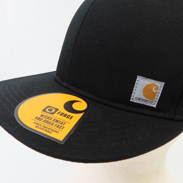 実際に弊社で買取させて頂いた(3)Carhartt/カーハート Firm Duck Flat Brim Cap ファームダック フラットブリム キャップ AH1604-M の画像 4枚目