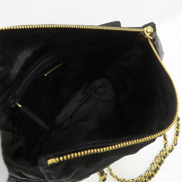 実際に弊社で買取させて頂いた【難有り】PRADA/プラダ チェーン ショルダー バッグ B1467Yの画像 3枚目