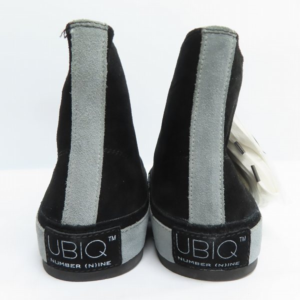 実際に弊社で買取させて頂いたNUMBER (N)INE×UBIQ/ナンバーナイン×ユービック ハイカットスニーカー 28.0の画像 1枚目