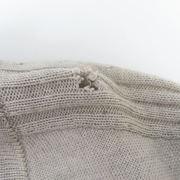 実際に弊社で買取させて頂いたMaison Martin Margiela/メゾンマルタンマルジェラ ボタンカーディガン S50HA0365/Sの画像 6枚目